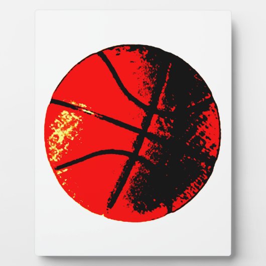 Plaque Photo Pop Art Basket (Devant)
