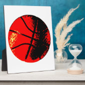Plaque Photo Pop Art Basket (Côté)