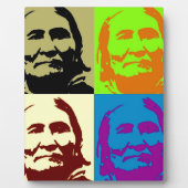 Plaque Photo Pop Art Freedom Fighter Geronimo (Devant)