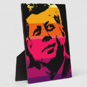 Plaque Photo Pop Art Jack JFK John F. Kennedy (Côté)