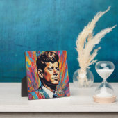 Plaque Photo Pop Art Jack JFK John F. Kennedy (Insitu)