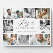 Plaque Photo Pop Grateful pour chaque instant Collage photo (Devant)