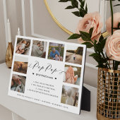 Plaque Photo Pop Pop Définition Script Photo Collage Keepsaké