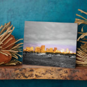 Plaque Photo Port de Boston (Côté)