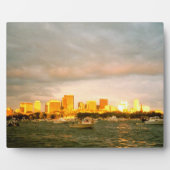 Plaque Photo Port de Boston (Devant)