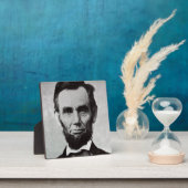 Plaque Photo Portrait d'Abe Lincoln 2 (Insitu)