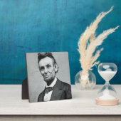 Plaque Photo Portrait de Abe Lincoln 1 (Insitu)