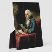 Plaque Photo Portrait De Benjamin Franklin (Côté)