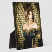 Plaque Photo Portrait de Princesse de Conte de Fées Enchanté (Côté)