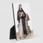 Plaque Photo Portrait de Saint Bernard de Clairvaux (Côté)