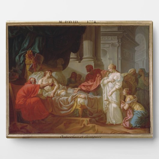 Plaque Photo Portrait de Suger, Abbé de Saint-Denis (1082-1152) (Devant)