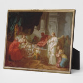 Plaque Photo Portrait de Suger, Abbé de Saint-Denis (1082-1152) (Côté)