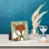 Plaque Photo Portrait Fox (Insitu)