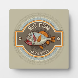 Plaque Photo Poster de Big Fish Bar And Grill