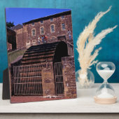 Plaque Photo Poster de carte postale New Lanark Scotland (Côté)