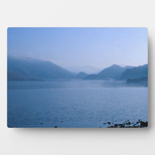 Plaque Photo Poster de la carte Dergone Water Cumbria England