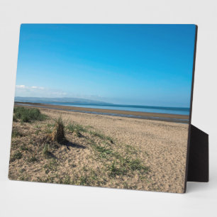 Plaque Photo Poster De La Carte Postale Beach At Troon Scotland