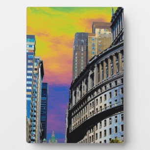 Plaque Photo Poster de la construction pétrolière Standard New 