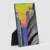 Plaque Photo Poster de la construction pétrolière Standard New  (Côté)