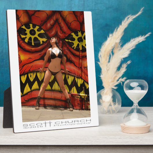 Plaque Photo Poster Monster (Côté)