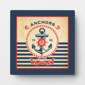 Plaque Photo Poster nautical (Devant)
