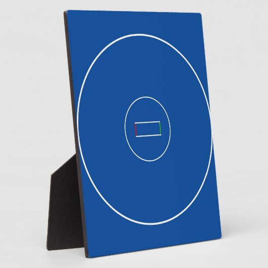 Plaque Photo Pot de lutte (Côté)