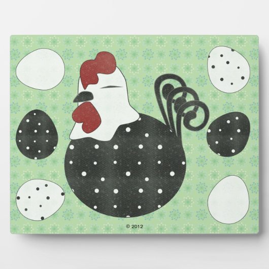 Plaque Photo Poulet de Chubby (Devant)