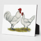 Plaque Photo Poulets de pieds bleus (Côté)