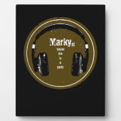 Plaque Photo pour (Devant)