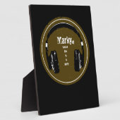 Plaque Photo pour (Côté)