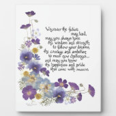 Plaque Photo Pour le diplômé (Devant)