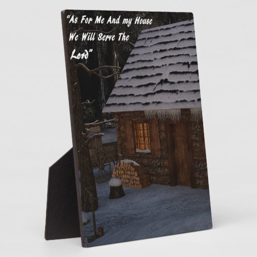 Plaque Photo Pour Moi & Ma Maison (Côté)