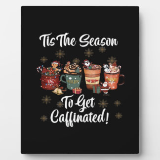 Plaque Photo Pour Noël Est Plus De Café C'Est La Saison Pour Ob