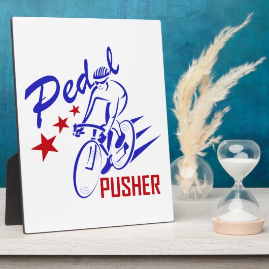Plaque Photo Pousseur de pédale (Côté)
