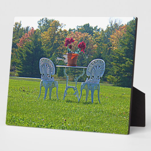 Plaque Photo Pré d'amour (Côté)