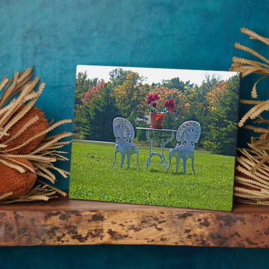 Plaque Photo Pré d'amour (Côté)