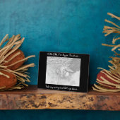 PLAQUE PHOTO PRECIEUX E14 PRENANT L'AILE D'OZZIE RENTRONS-NOUS (Côté)