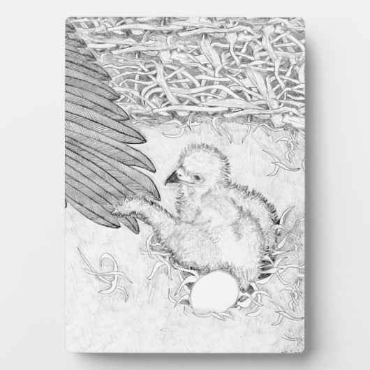 PLAQUE PHOTO PRECIOUS E14 PREND L'AVION D'OZZIE AVEC EGGBERT2 (Devant)