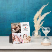 Plaque Photo Premier cadeau de Fête des pères | Collage photo m (Insitu)