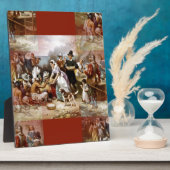 Plaque Photo première action de grâce (Côté)