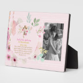 Plaque Photo Première Sainte Communion PHOTO Cadeau Grilles Fle (Côté)