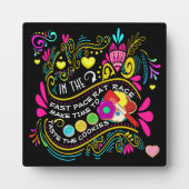 Plaque Photo Prenez le temps de goûter les COOKIES (Devant)