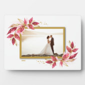 Plaque Photo Présentoirs de mariage avec dossier Chevalet Suppo (Devant)