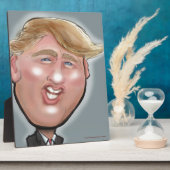 Plaque Photo Président Trump (Côté)