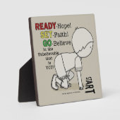 Plaque Photo Prêt, Pars, Crois-Toi ! (Recto)