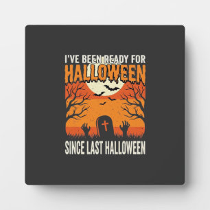 Plaque Photo Prêt pour la conception de cimetière d'Halloween_1