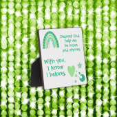 Plaque Photo Prière chrétienne pour les enfants Vert |