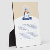 Plaque Photo Prière de la Vierge Marie de Kawaii (Côté)