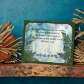 Plaque Photo Prière de protection (Côté)