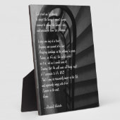 Plaque Photo Prière de sérénité (Côté)